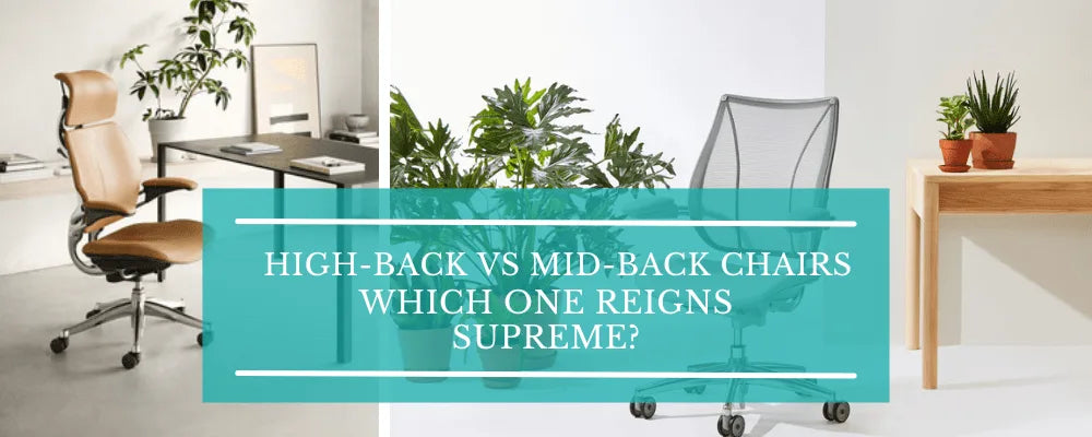 High-Back vs Mid-Back Office Chair: What’s Right for You?