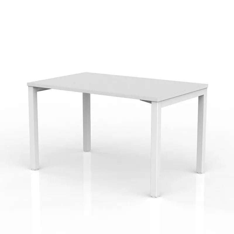 Computer Fixed Table (1200×600) – Frosty White