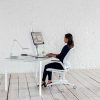 Humanscale QuickStand for Single Monitor-White