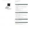 Humanscale L6 Laptop Holder Upto 3.8kg: Specification Sheet Humanscale L6 Laptop Holder Upto 3.8kg: Specification Sheet