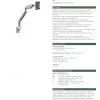 Humanscale Monitor Arm: M2.1 Single Clamp Mount Upto 7 Kg - Specification Sheet