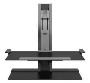Humanscale QuickStand Height Adjustable Single Monitor stand in Black