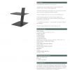 Humanscale QuickStand Eco, Laptop, Black