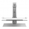 Humanscale QuickStand for Single Monitor in White: Height Adjustable Monitor