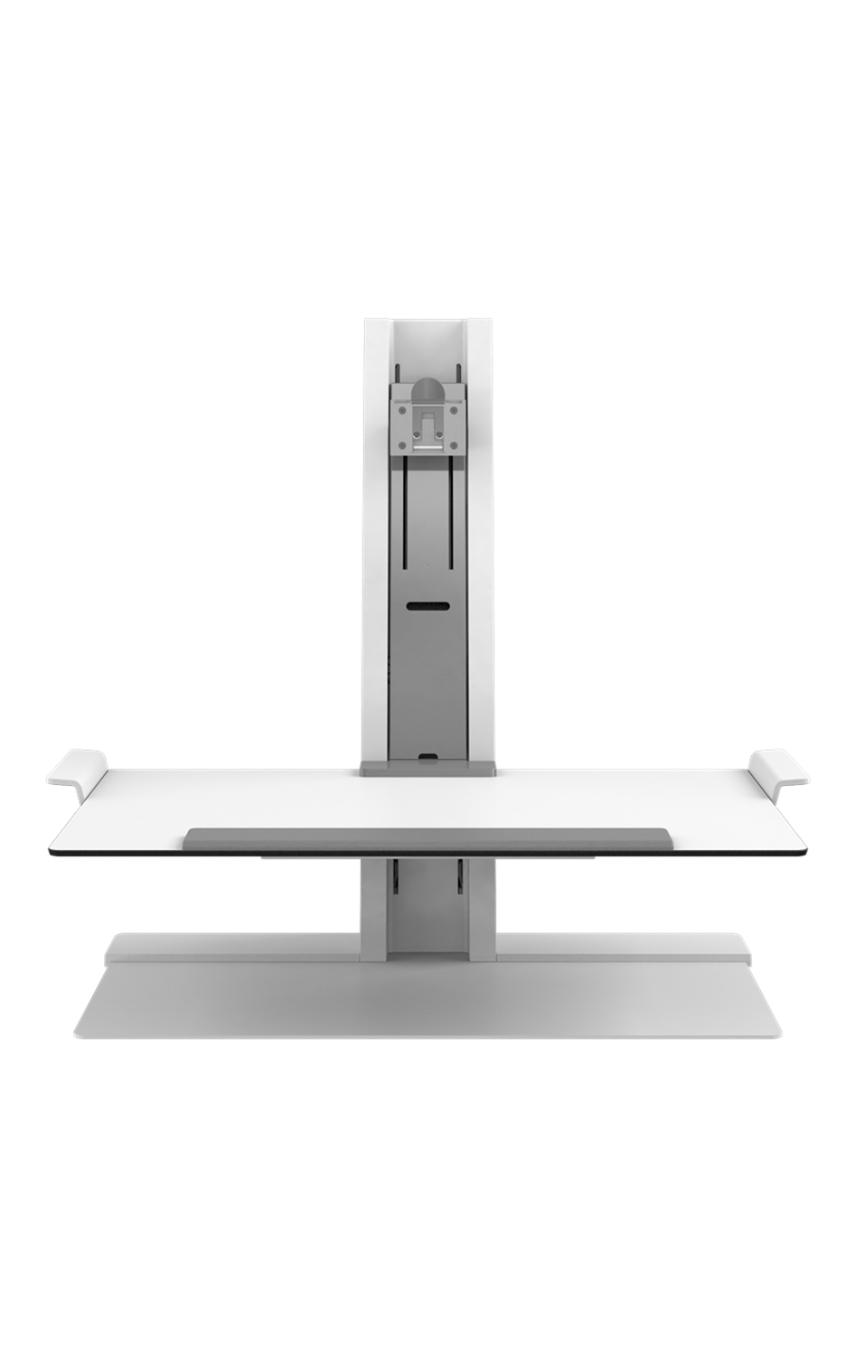 Humanscale QuickStand for Single Monitor in White: Height Adjustable Monitor