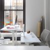 Float Table – White (1200) Office Set Up