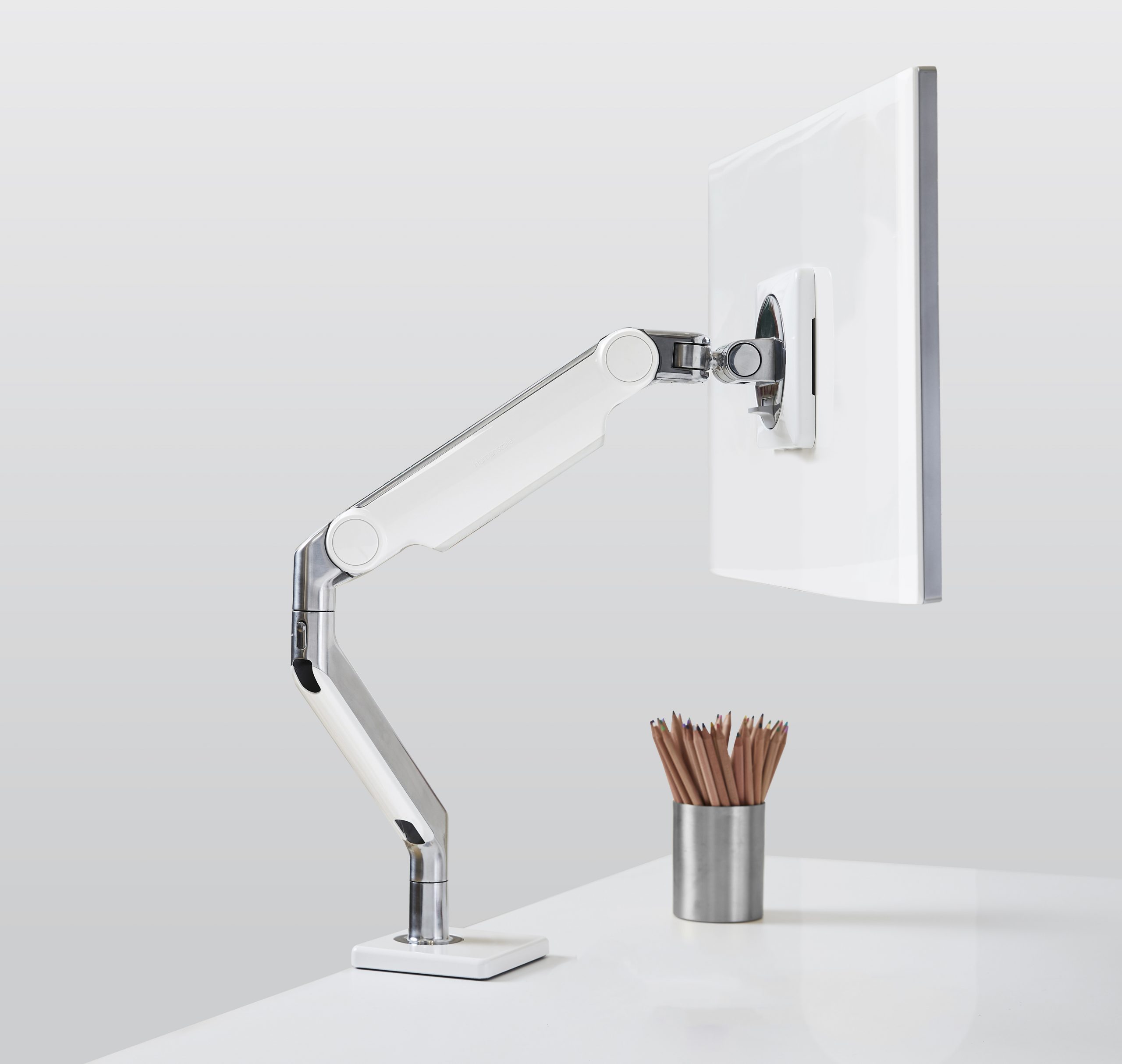Humanscale Monitor Arm M2.1 Single Clamp Mount Upto 7 Kg