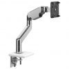 Ergonomic Humanscale Single Monitor Arm: M8.1 Single Clamp Mount Upto 13 Kg: Front View
