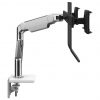 Humanscale Monitor Arm: M8.1 Upto 13 Kg (28.6 lbs) - Cross Bar: Two-Piece Clamp