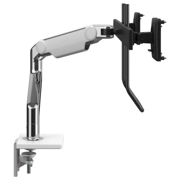 Humanscale Monitor Arm: M8.1 Upto 13 Kg (28.6 lbs) - Cross Bar: Two-Piece Clamp