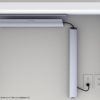 NeatLinks (Cable Management Tray In Grey) - 17 Inch Diameter set-up