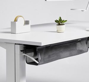 NeatTech Large - Under Desk Cable Organiser - Set-up