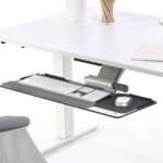 Ergonomic Humanscale 6F Adjustable Keyboard Tray For Float Table - White