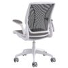 Humanscale Diffrient World Chair | White Frame, Relay Fabric, Mesh Back Rare View