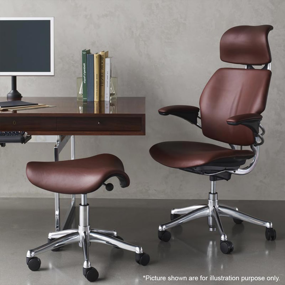 5-min SADDLE STOOL - Polished Aluminium - Bizon 458