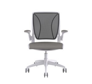 Diffrient World Chair White Frame – Relay Fabric