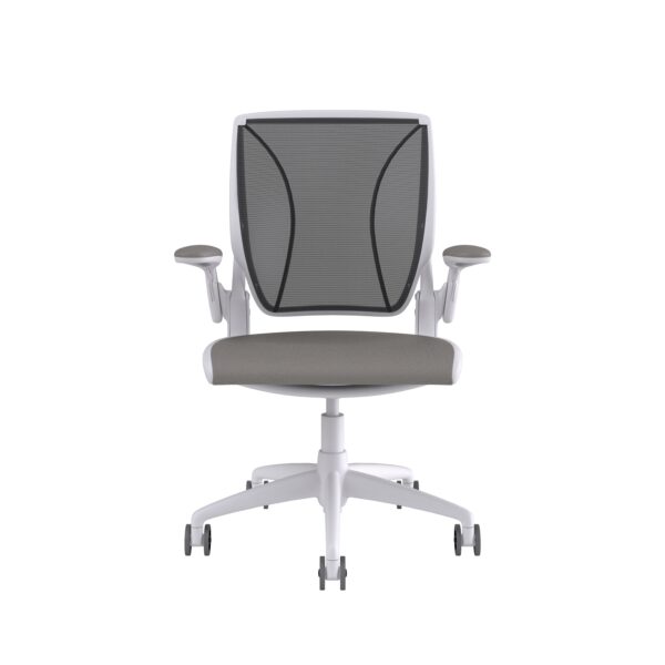 Diffrient World Chair White Frame – Relay Fabric