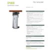 Humanscale CPU600 Under Desk CPU Holder Specification