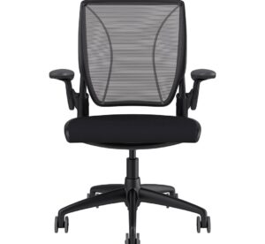 Diffrient World Chair Black Frame - Black Fabric