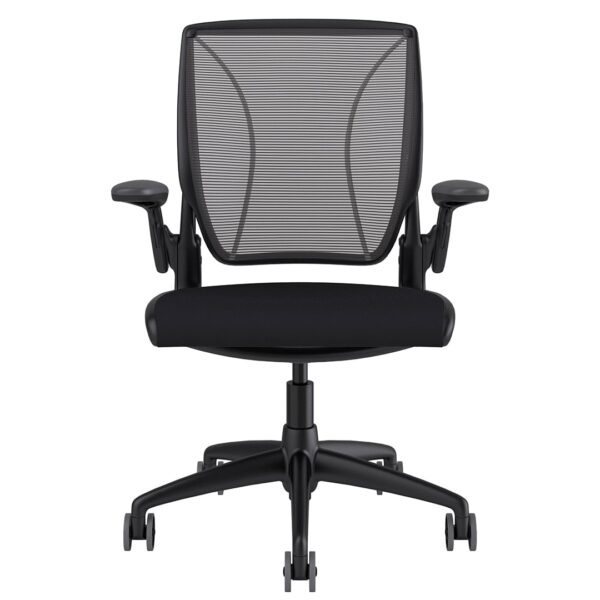 Diffrient World Chair Black Frame - Black Fabric