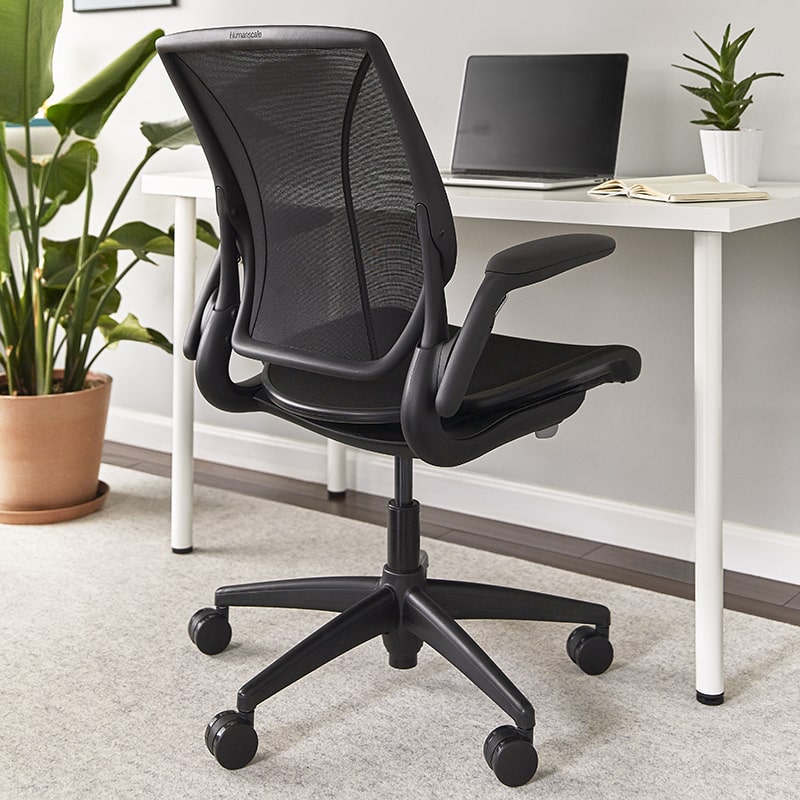 4-min Humanscale World One Task Chair Setup Look