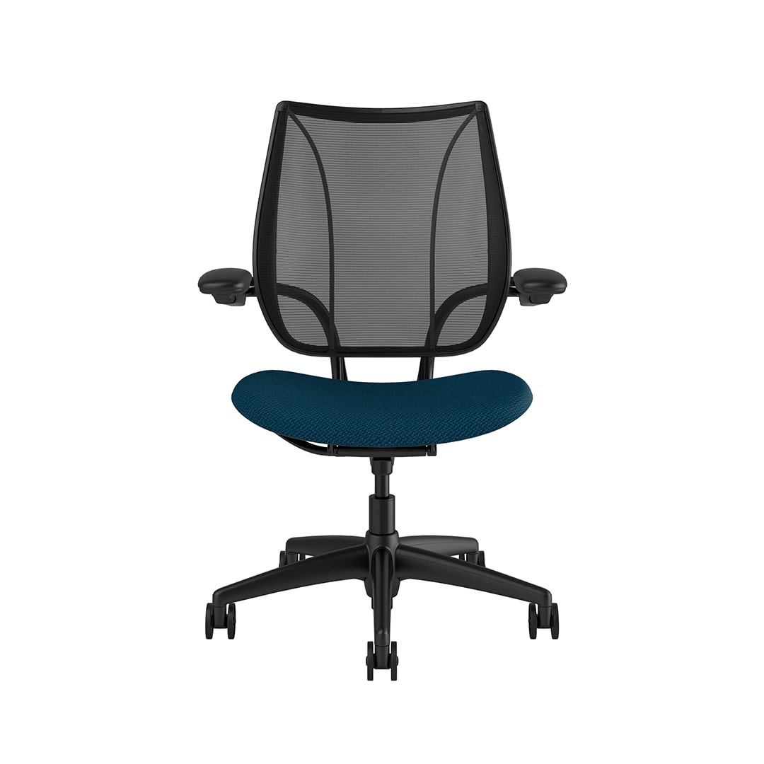 Liberty Task Chair Black Frame Standard Foam Seat