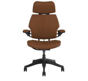 Freedom Headrest - Graphite Frame – Corvara Leather Saddle Tan