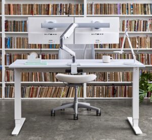 Monitor Arms And Integrated Docks