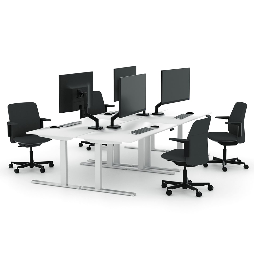 Humanscale Path Office Chair Black Frame Soft Black Cushion Meeting Room View Humanscale Path Office Chair Black Frame Soft Black Cushion Meeting Room View