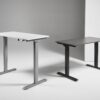 Height Adjustable Desk: eFloat Go 2.0, Black and White