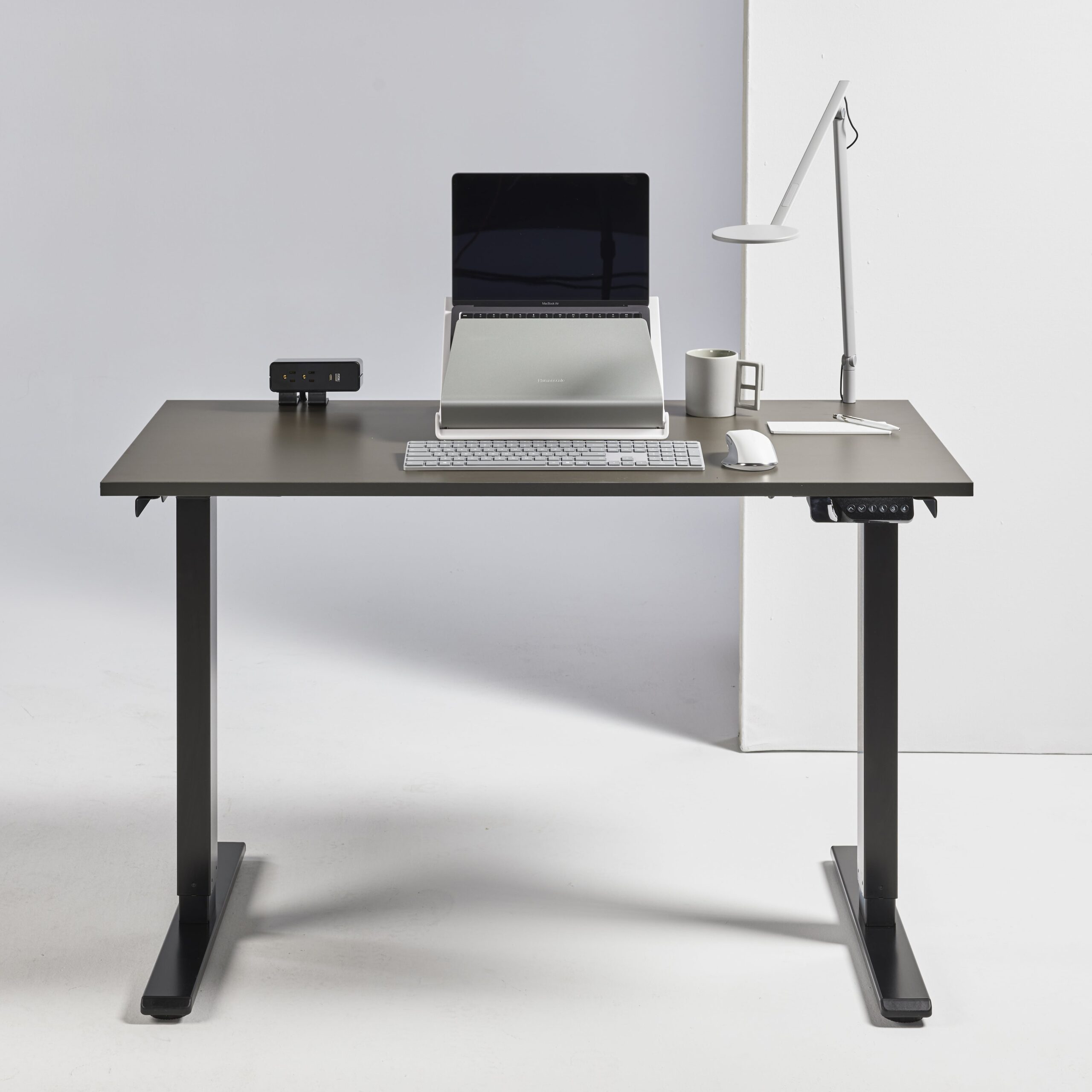 Humanscale Height Adjustable Black Desk: eFloat Go 2.0